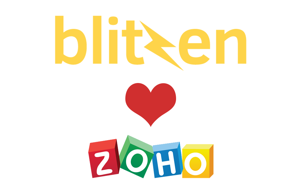 Blitzen teams up with Zoho CRM!